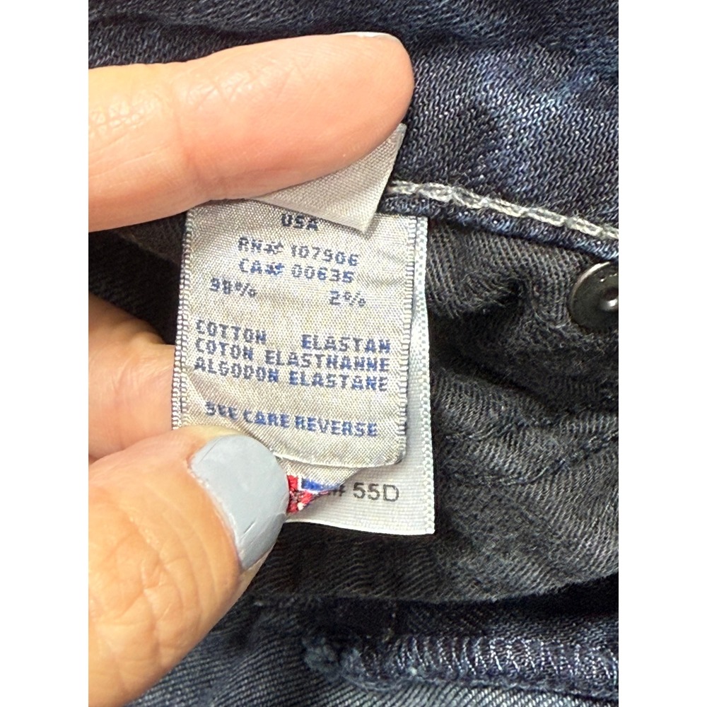 Hudson Skinny Jeans Women 28 Blue Excellent Flap Pocket Low Rise W428DHA - Picture 3 of 12